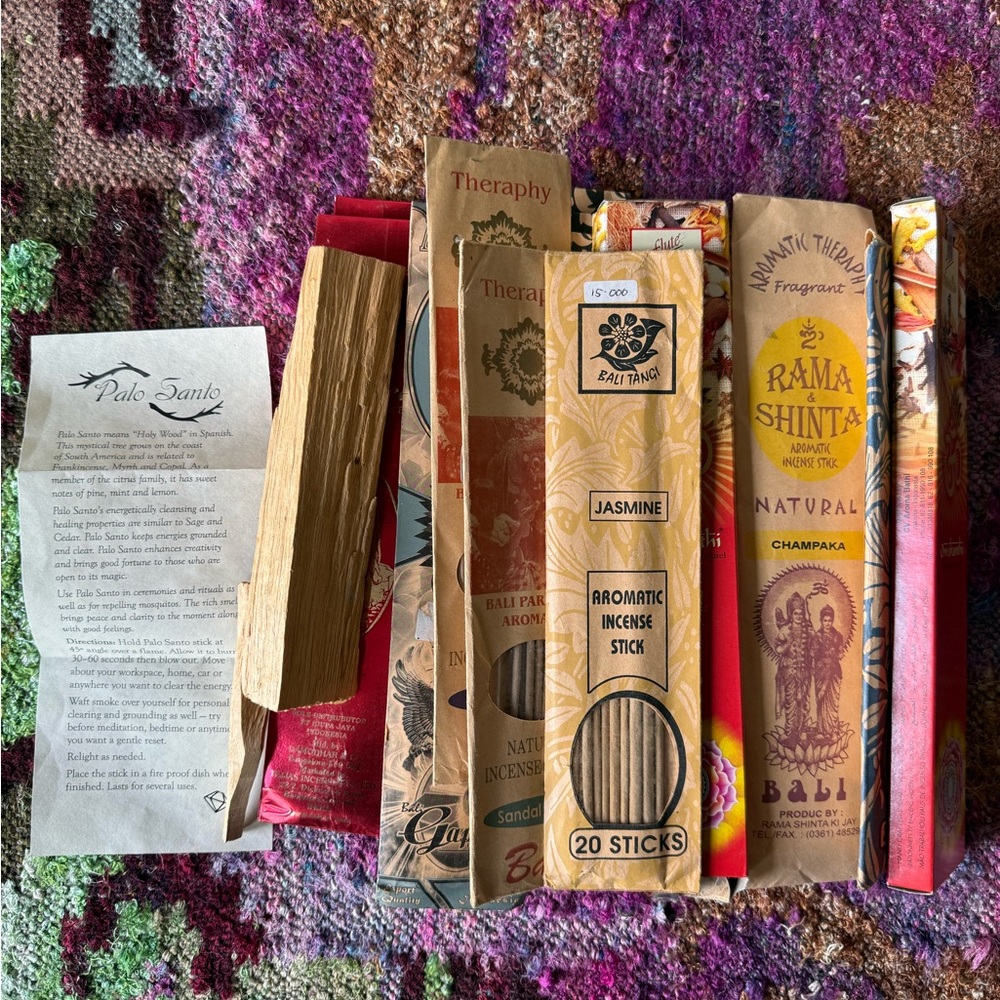Assorted Aromatic Incense Sticks
